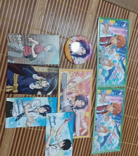 网球王子幸村精市周边 rb7贴纸，食玩贴纸...