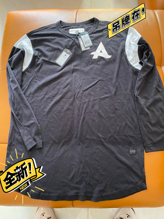 Gstar长袖t恤dj合作款，全新.尺码忘...