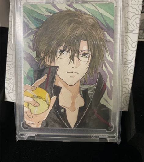 浪潮热血竞技，网球王子，手冢国光手绘，超帅...