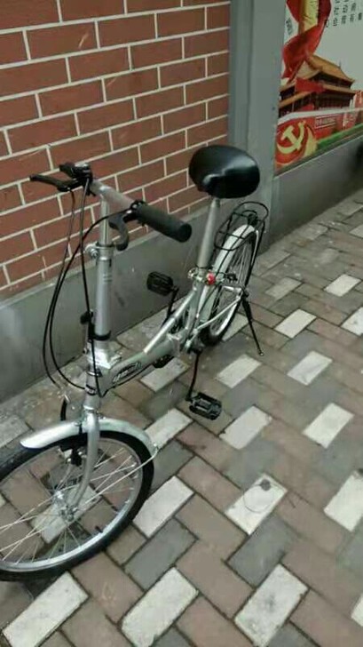 折叠自行车，保养好了，杨浦区开鲁路自取