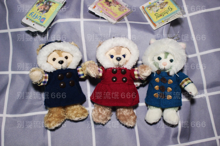 【割爱】东京迪士尼 绝版大衣挂件 达菲 雪...