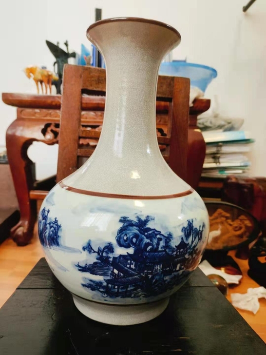 闲置花瓶陶瓷
