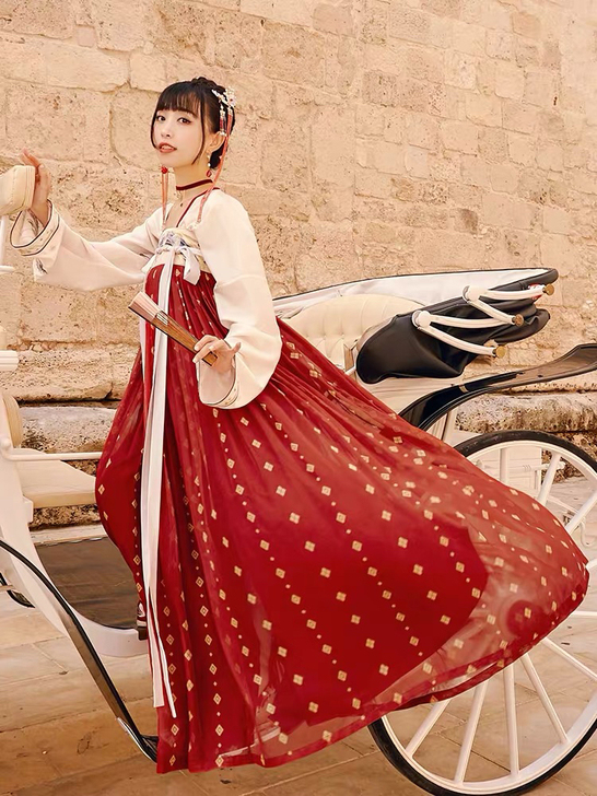 十三余汉服 拜月长生小全套S码