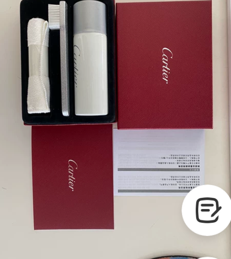 卡°地°亚原装钢链手表清洁剂未使用 不接受...