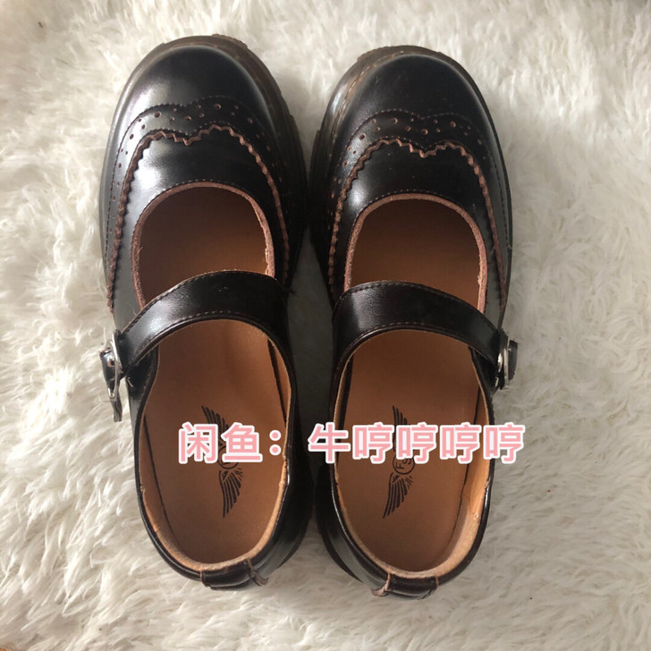 1688温州市范顺鞋业小皮鞋女jk制服鞋单...