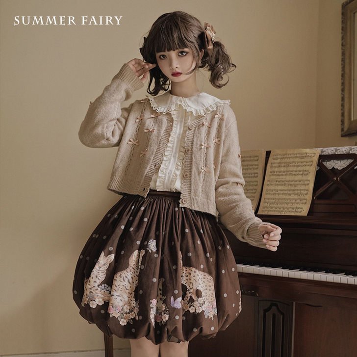 【出】仲夏物语 薮猫系列 SK花苞裙 l...