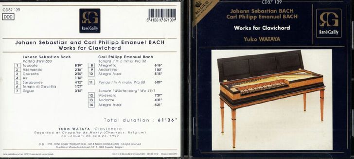 巴洛克古典音乐cd唱片，基本都是原盘，9新...