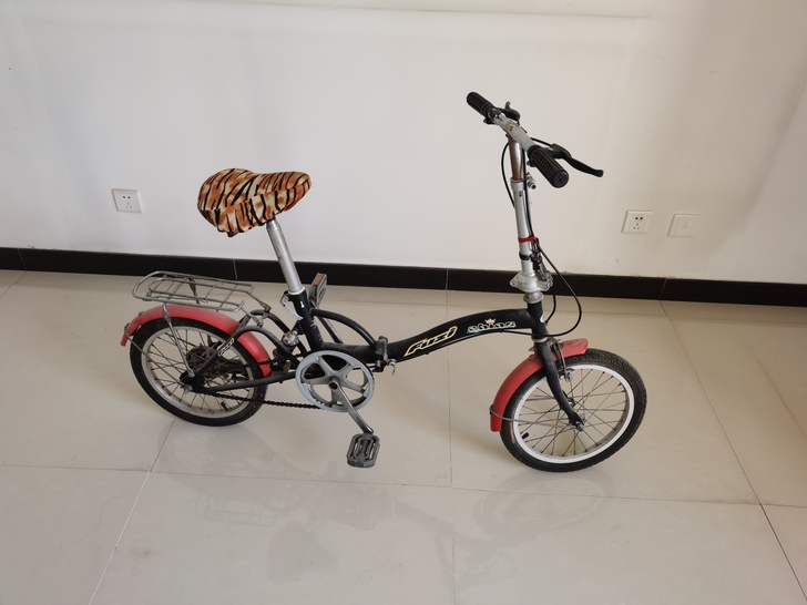fuzi折叠自行车，18轮径折叠方便体积小...