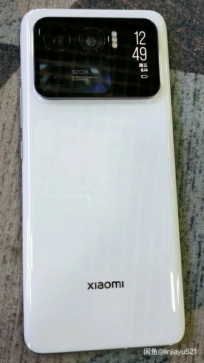 4500元收小米11 Ultra陶瓷白12...