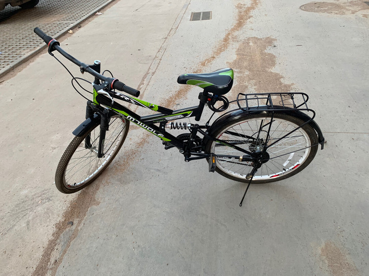 买上骑过四五次，四五年在地下室吃灰，被拆了...