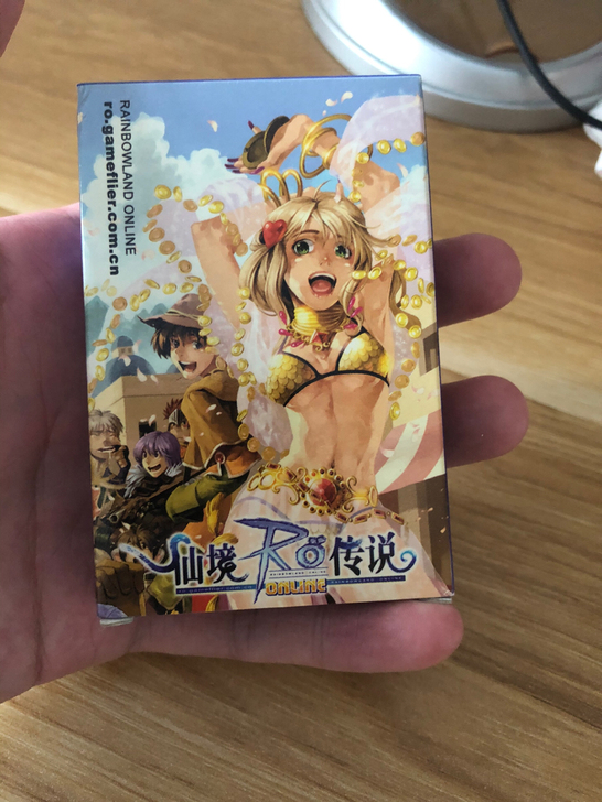 仙境传说，仙境RO扑克牌全新，官方礼包盒送...