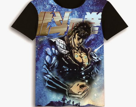 北斗神拳 T恤 个人爱好  印了几个版  ...