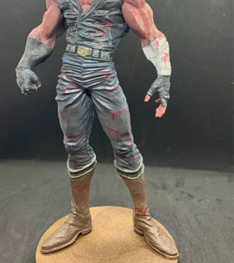 北斗神拳之健次郎,E2046的绝版白模涂装...