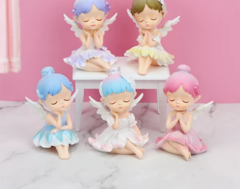 整套芭蕾女孩盲盒全新包邮舞蹈天使翅膀少女公...