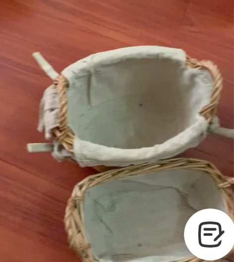 置物篮筐 小篮子 装饰篮子 买了很久 里面...