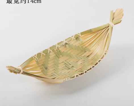 手工竹编制品竹筛竹篮子收纳筐水果篮子点心托...