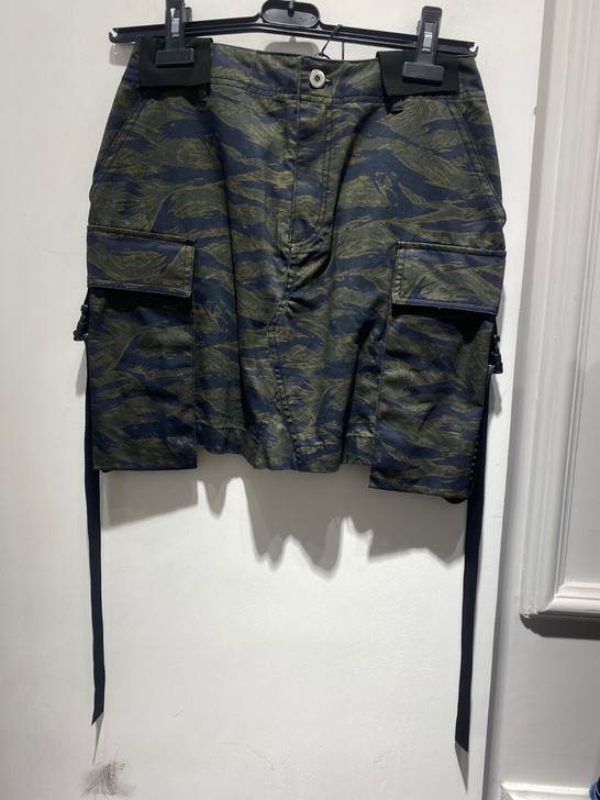 全新正品Nicolas迷彩工装风半身裙短裙
