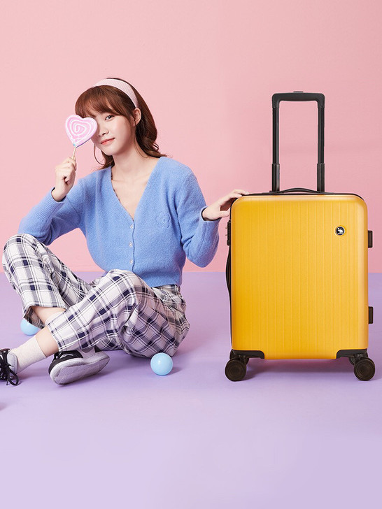 爱华仕行李箱女网红ins潮20寸小型轻便密...