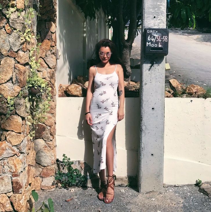 Duan-style2017春秋新款碎花吊...