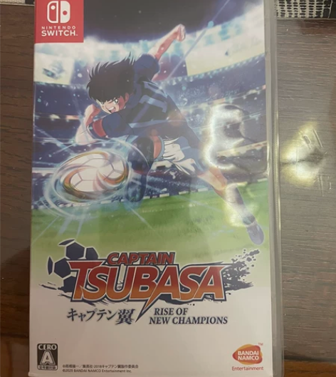 switch足球小将,只玩过一次,包装完整...