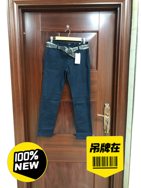 韩国clride.n专柜正品西装裤休闲裤深...
