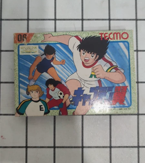 FC足球小将1，JP中古店购买，外盒整体还...