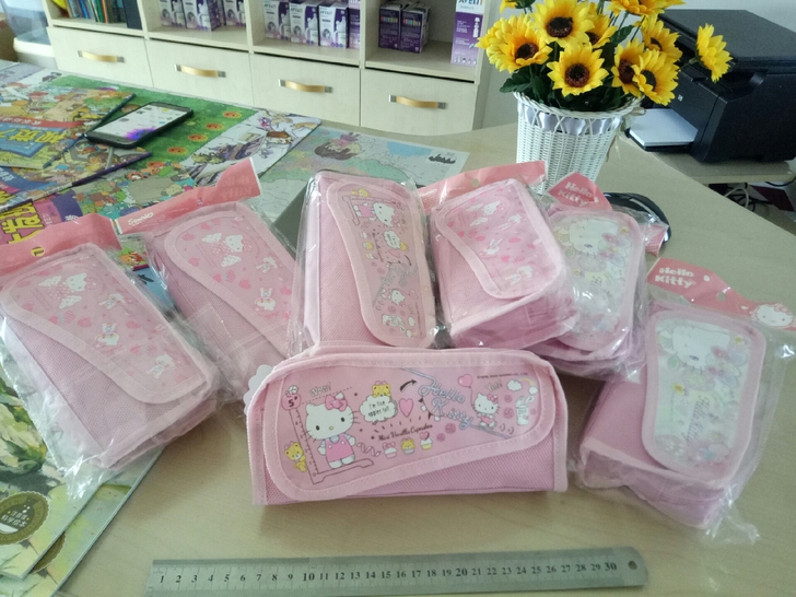广博(GuangBo)凯蒂猫笔袋 小学生文...