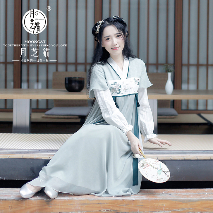 月芝猫 民族装舞台装