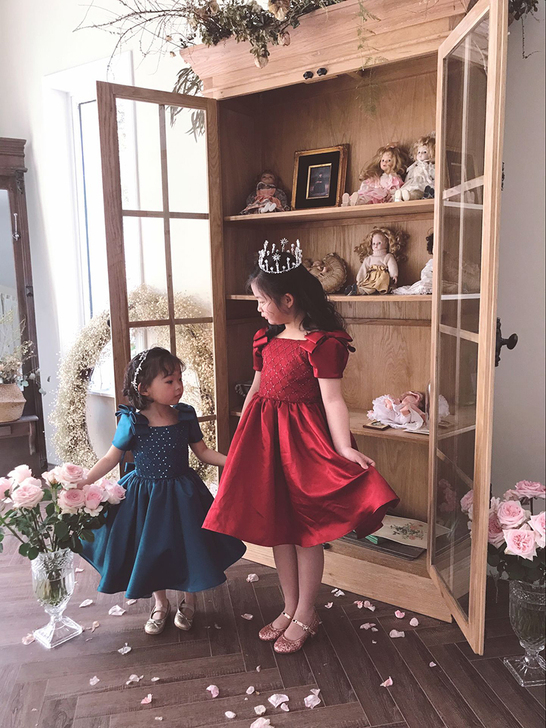 【小鹿梨】奢华礼服店合作款  女王驾到