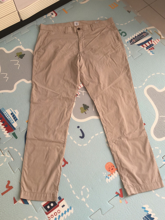 Gap 男士薄款休闲裤 36##amp；t...