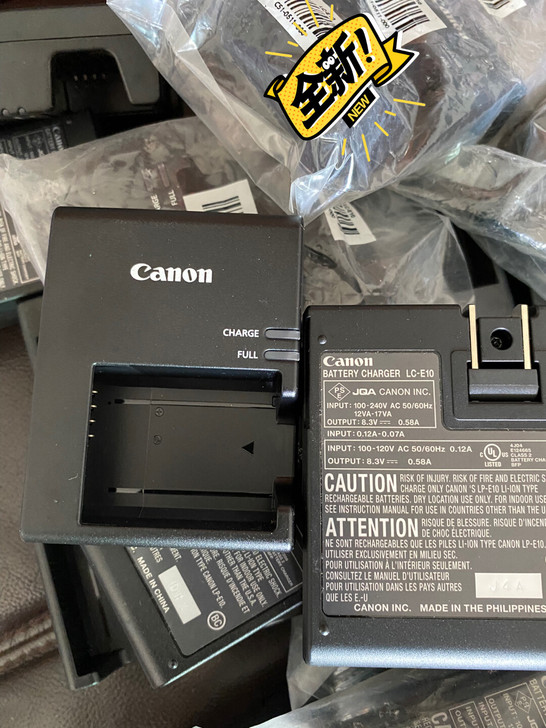 全新原装佳能LC-E10E充电器，1300...