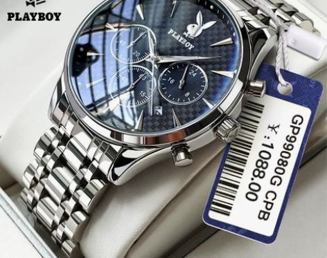 实体店全新正品转卖十大花花公子手表男女士学...