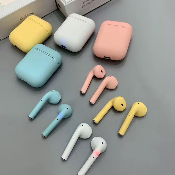 蓝牙耳机真无线马卡龙系列华为苹果小米viv...