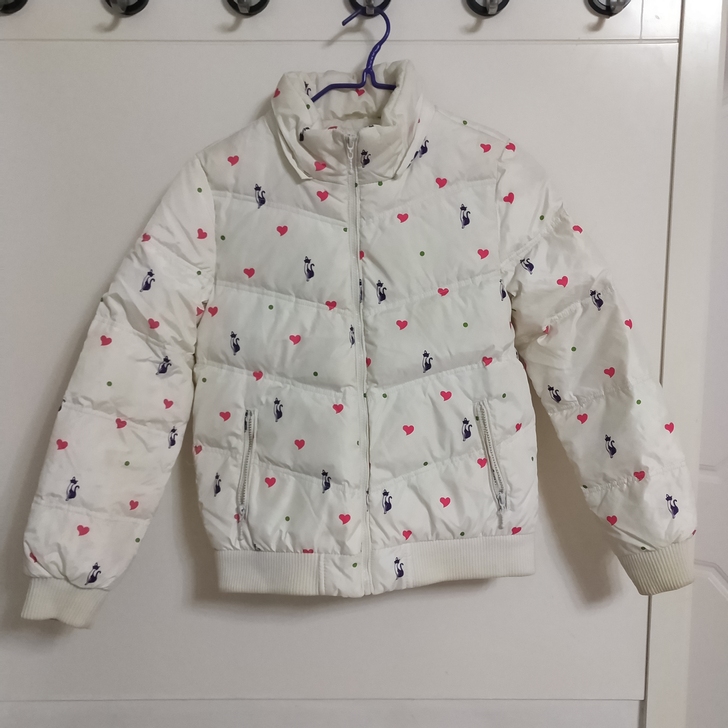 森马羽绒服 XL 帽子可拆卸