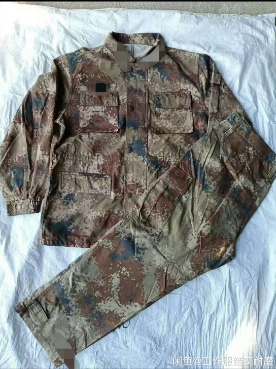 只卖正品，夏季薄款迷彩服，结实耐磨，适合干...