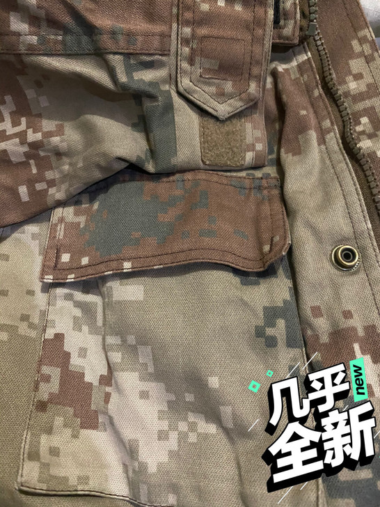 二手迷彩工作服套装,单件