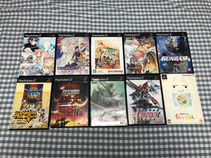 PS2正版游戏10张打包，箱说全，成色见图...