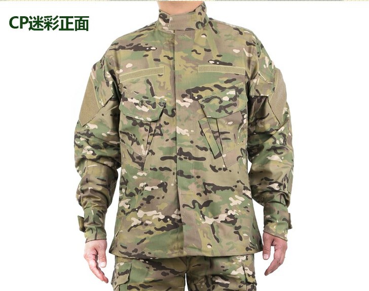 特价处理霉菌CP迷彩套服军训军装户外迷彩外...