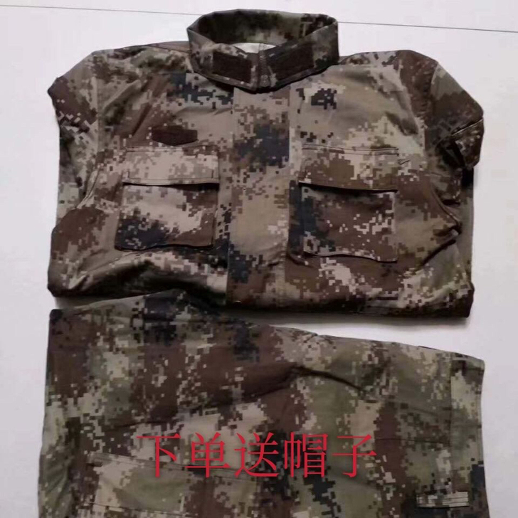 二手工作服迷彩服，65一套包邮。耐磨耐穿。...