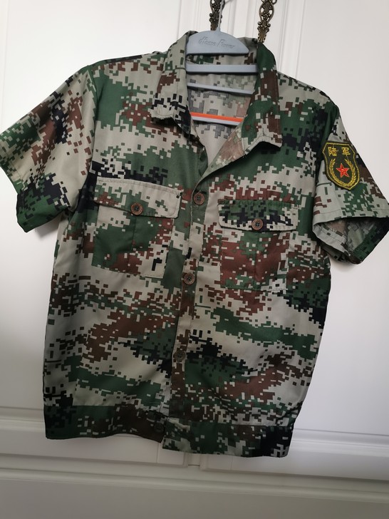 迷彩服男童夏装童装演出服