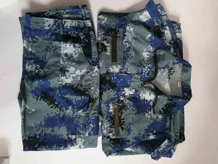 迷彩服套装男学生军训服耐磨透气劳保工作服