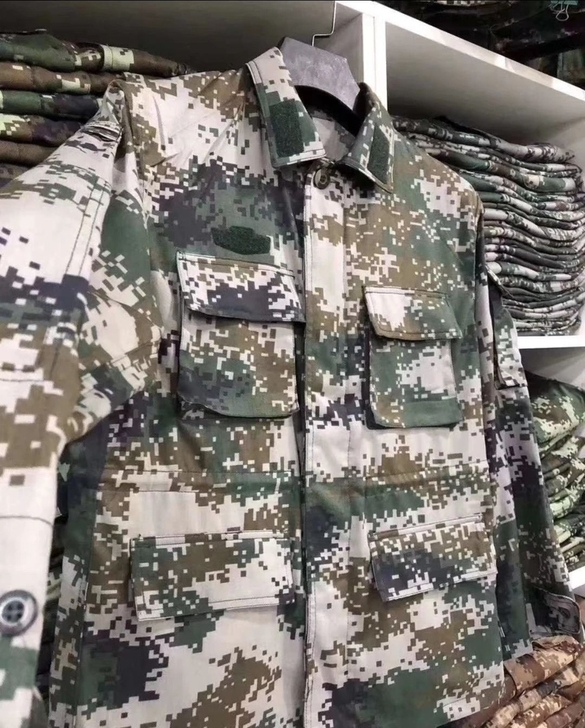 二手工作服迷彩正品包邮送帽子55一套(16...