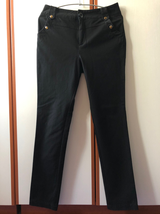 NVERGUI修身女裤，黑色，28码，16...