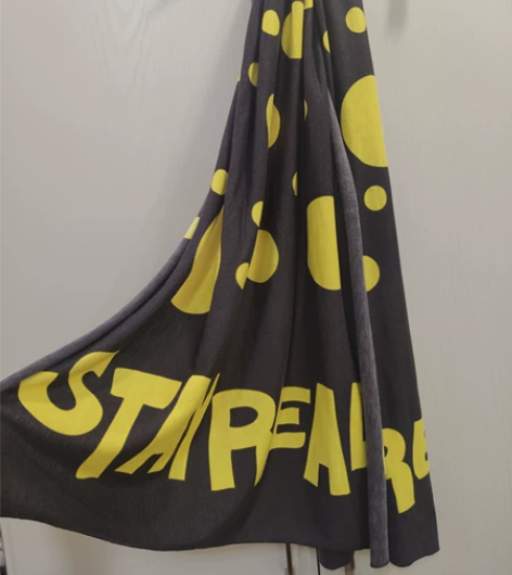 stayreal正版围巾 九成新 无吊牌 ...