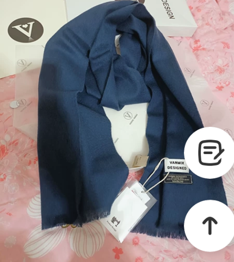 欧美秋冬高档男女短穗款100%纯羊毛围巾纯...