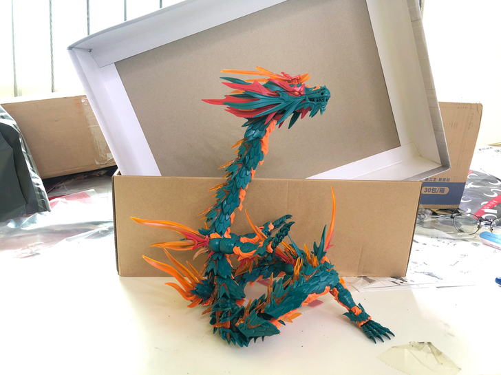 神型科技 山海经  四神兽之一青龙