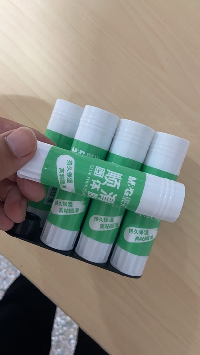 6支装晨光固体胶儿童手工用高粘度胶水
