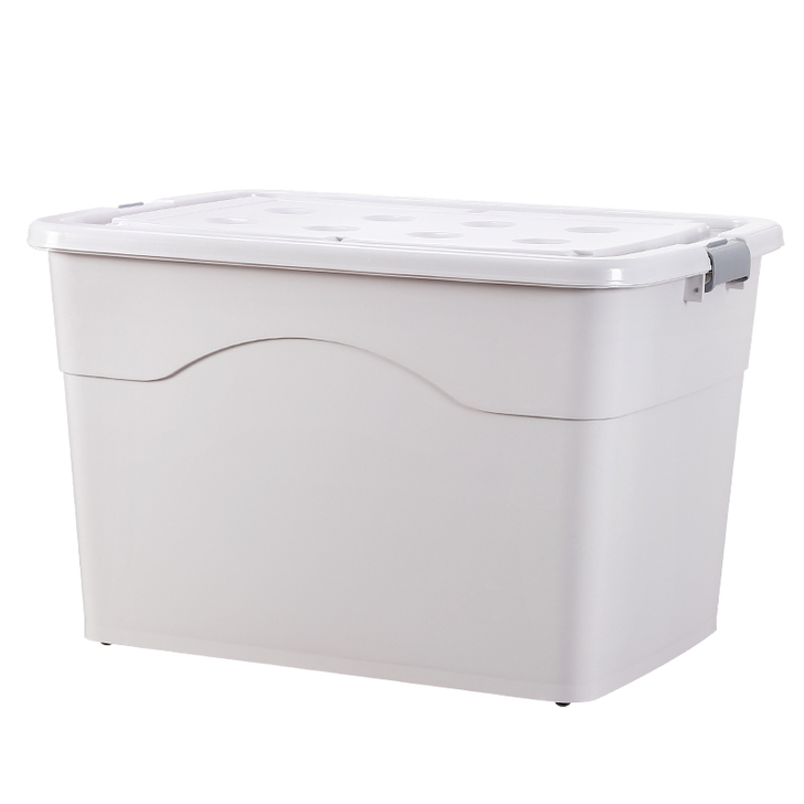 特大号塑料收纳箱衣服整理箱加厚清仓大号收纳...