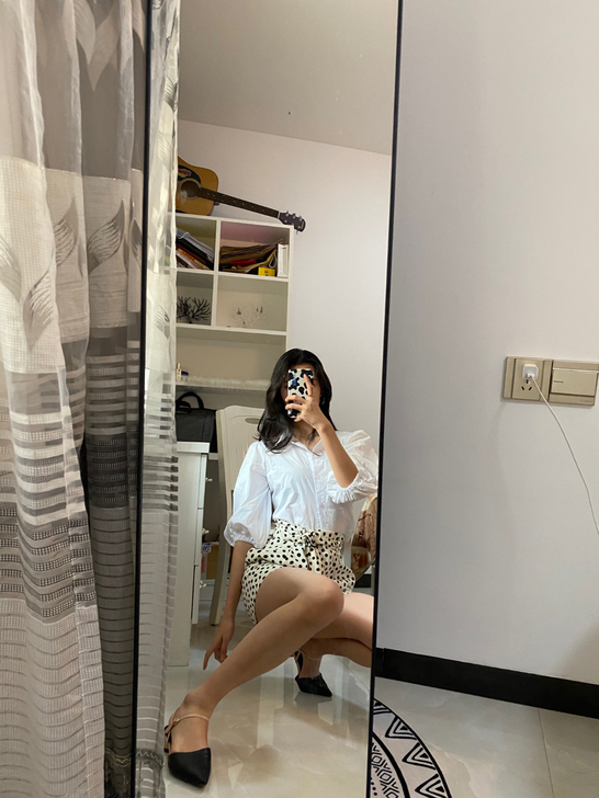 ZARA波点裤子 9878/222