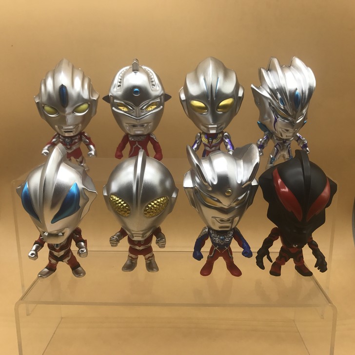 套装价8款奥特曼蛋糕摆件手办迪迦泰罗欧布利...